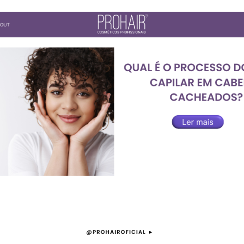 Qual é o processo do botox capilar em cabelos cacheados?