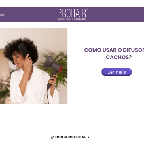Como usar o difusor de cachos?