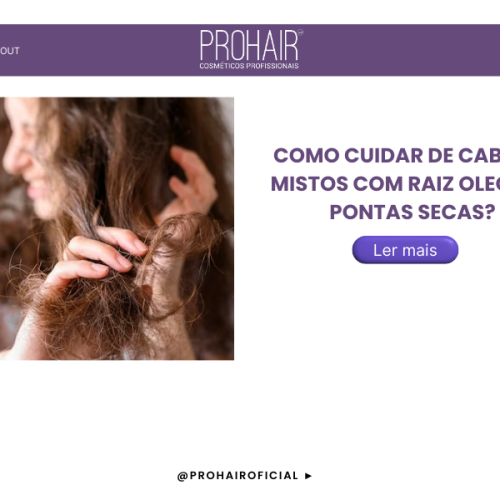 Como cuidar de cabelos mistos com raiz oleosa e pontas secas?