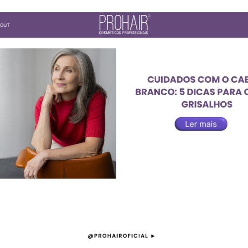Cuidados com o cabelo branco: 5 dicas para os fios grisalhos