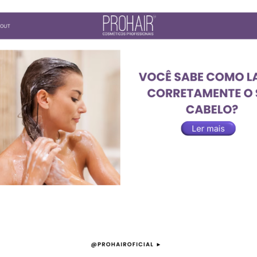Você sabe como lavar corretamente o seu cabelo?