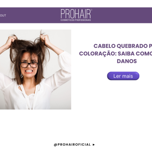 Cabelo quebrado pós coloração: saiba como evitar danos