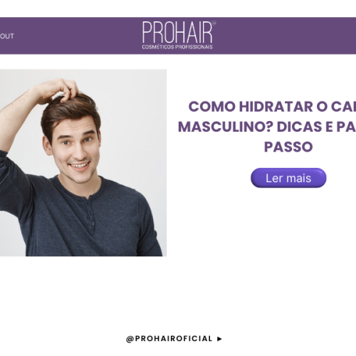 Como hidratar o cabelo masculino? Dicas e passo a passo