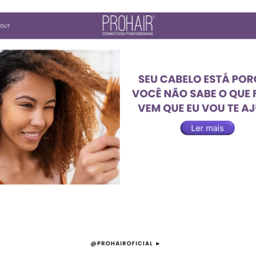 Seu cabelo está poroso e você não sabe o que fazer? Vem que eu vou te ajudar