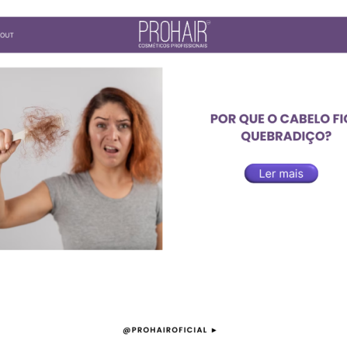 Por que o cabelo fica quebradiço?