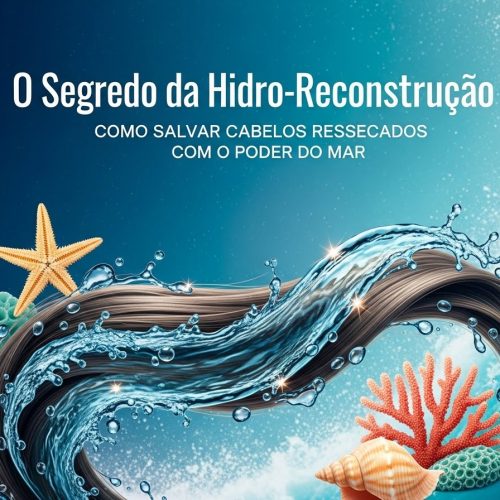 O Segredo da Hidrorreconstrução: Como Salvar Cabelos Ressecados com o Poder do Mar