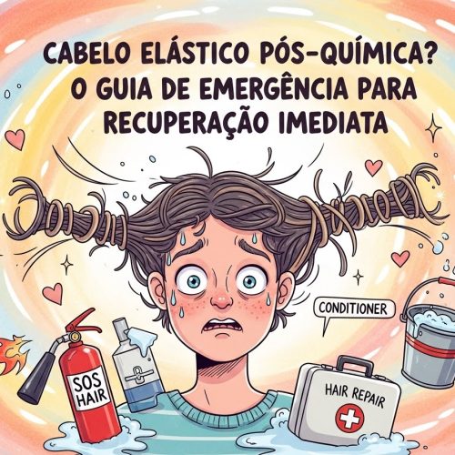 Cabelo Elástico Pós-Química? O Guia de Emergência para Recuperação Imediata