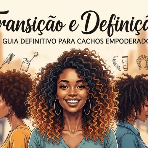 Transição Capilar e Definição: O Guia Definitivo para Cachos Empoderados