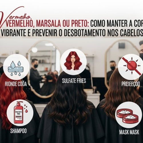 Vermelho, Marsala ou Preto: Como Manter a Cor Vibrante e Evitar o Desbotamento