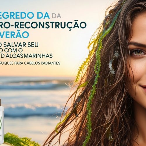 O Segredo da Hidroreconstrução no Verão: Como Salvar Seus Fios com o Poder das Algas Marinhas