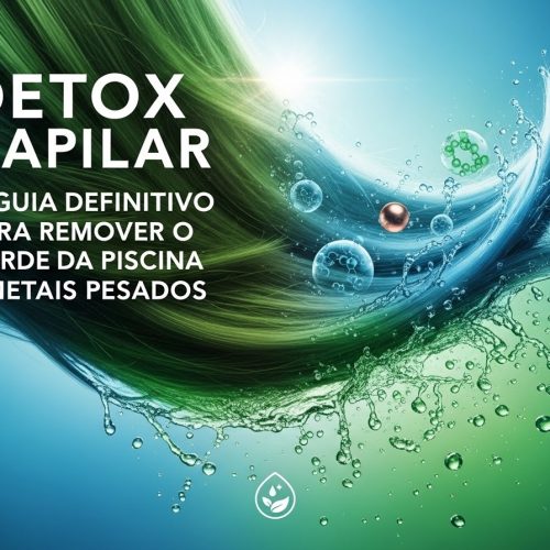 Detox Capilar: O Guia Definitivo para Remover o “Verde” da Piscina e Metais Pesados