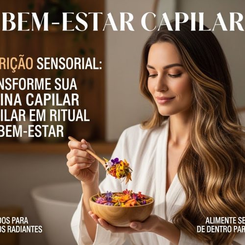 Hair Wellness & Nutrição Sensorial: Transforme sua Rotina Capilar em um Ritual de Bem-Estar