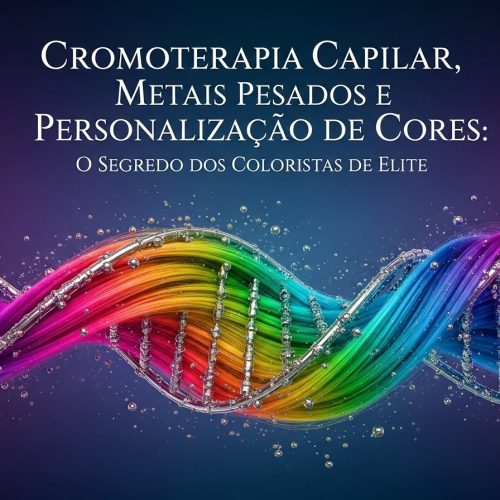Cromoterapia Capilar, Metais Pesados e a Personalização da Cor: O Segredo dos Coloristas de Elite