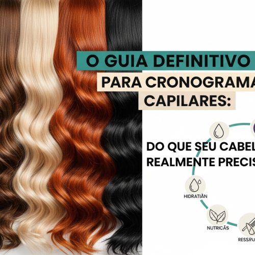 O Guia Definitivo do Cronograma Capilar: A Ciência por Trás de um Cabelo Perfeito