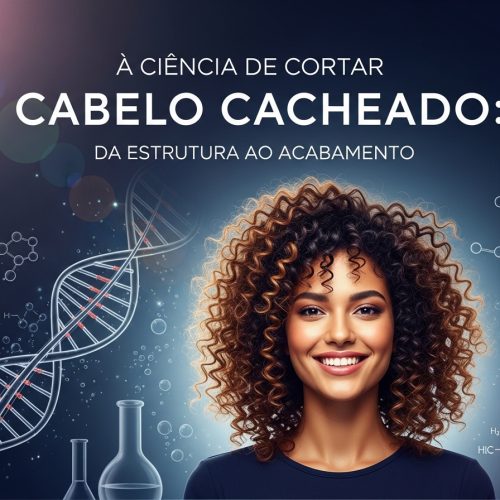 🧬 A Ciência do Corte em Cabelos Cacheados: Da Estrutura à Finalização