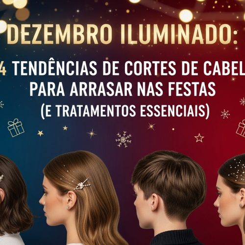 🌟 Dezembro Iluminado: 4 Tendências de Cortes para Brilhar nas Festas (e os Tratamentos Essenciais)